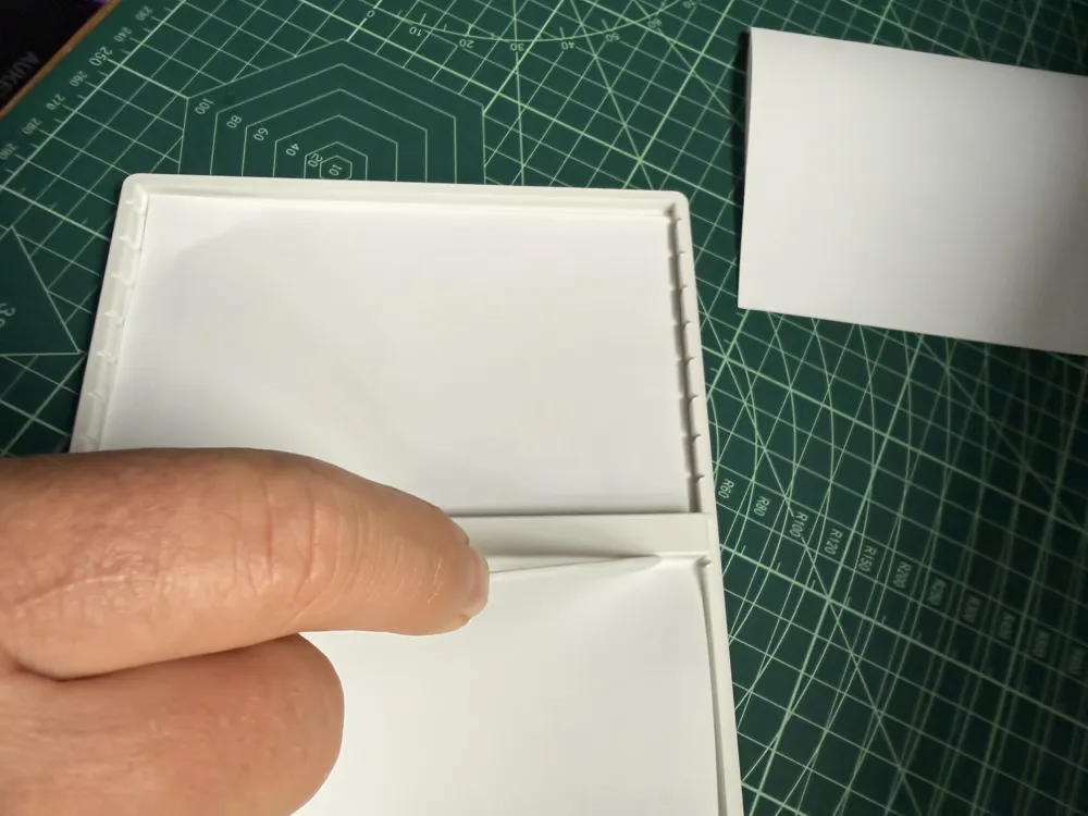 Scoring Example Printing Cricut Scoring Board and Scoring Tool Folding Card R20 - Free 3D Print ...