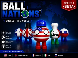 Ball Nations USA - Series 1 Beta