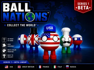 Ball Nations USA - Series 1 Beta