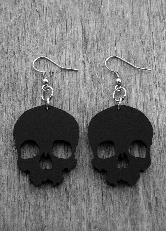 HALLOWEEN SKULL EARRING