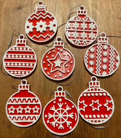Christmas Tree Ornaments / Baubles decorations "2"