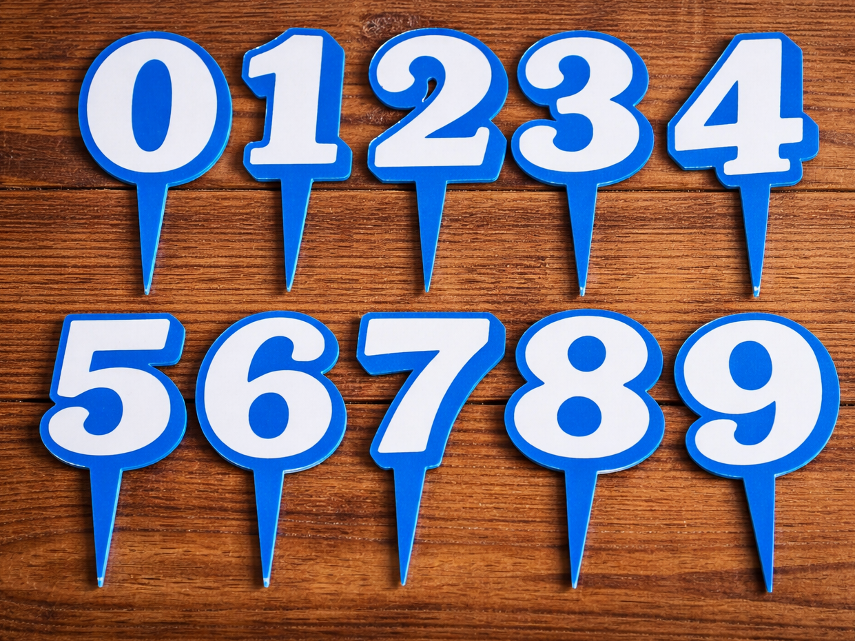 Number Toppers 0-9