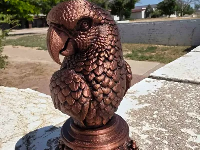 Parrot Bust