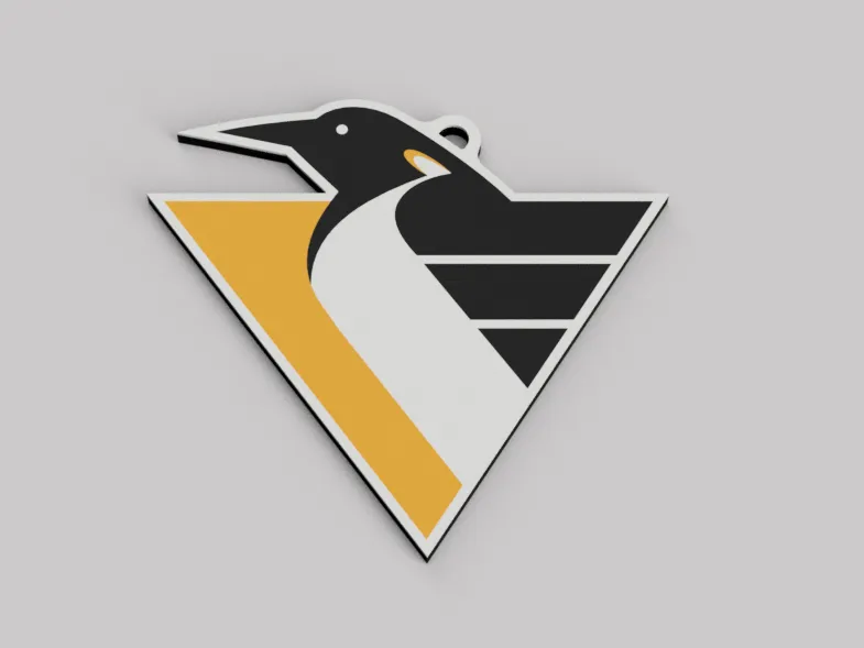 PittsBurgh Penguins NHL Keychain