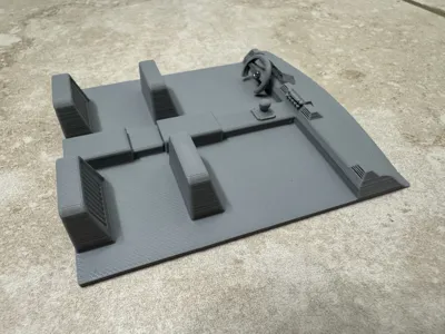 SCX24 4 Door interior for cab over