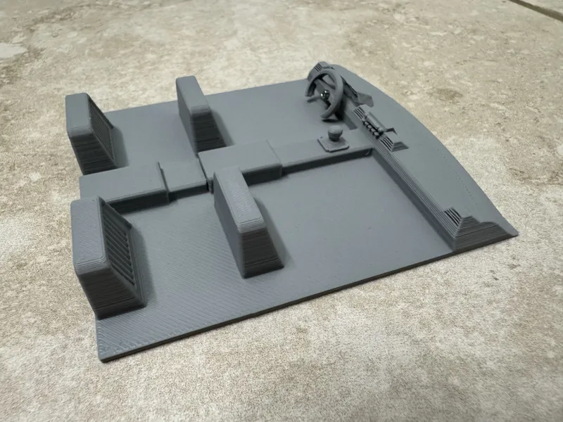 SCX24 4 Door interior for cab over