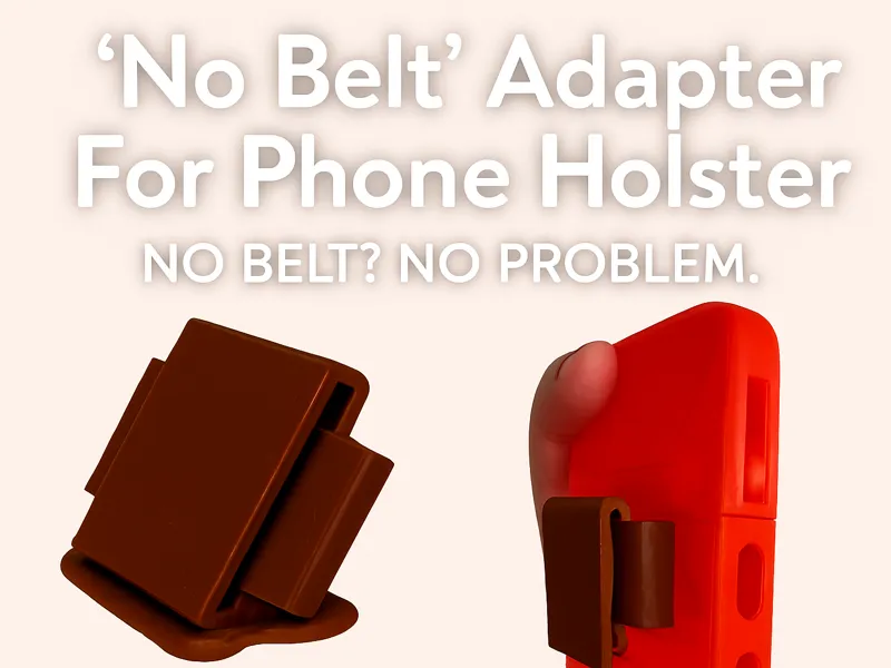No-Belt adapter for Phone Holster