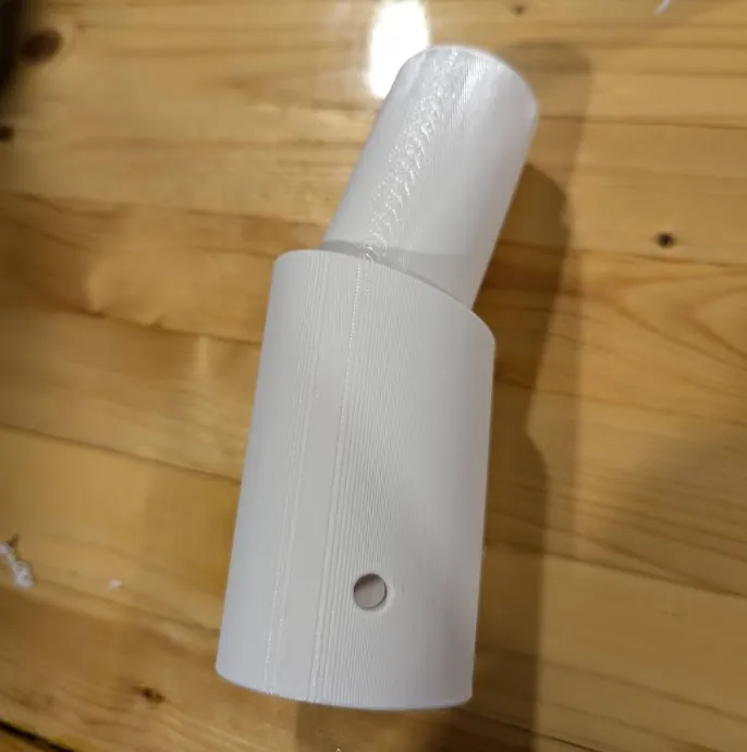 15 degree adapter for 1.5" pole