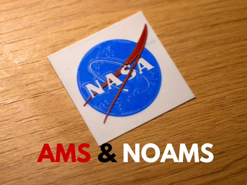 NASA Logo Decorative Plaque - NoAMS & AMS