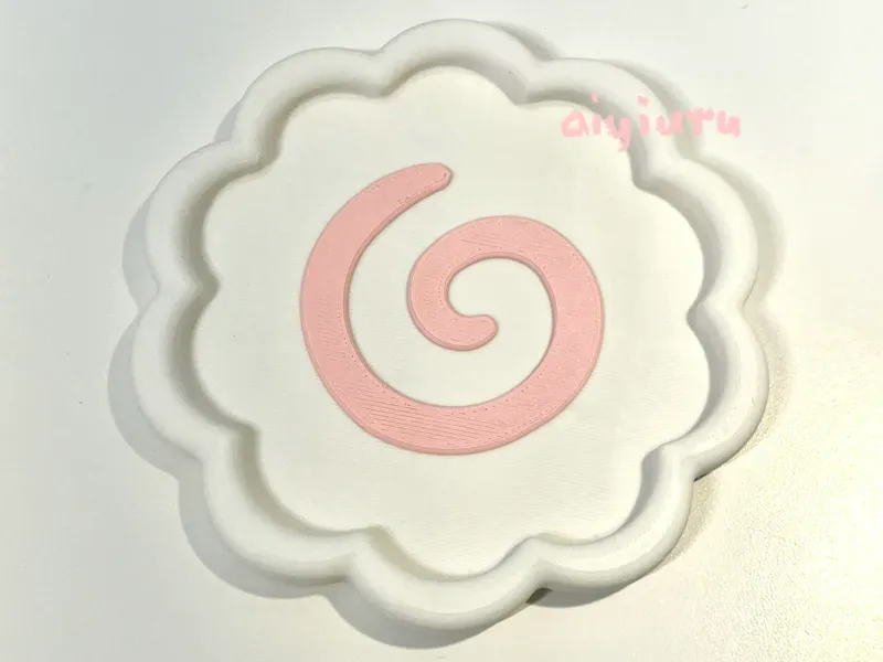 narutomaki trinket dish, plate, tray