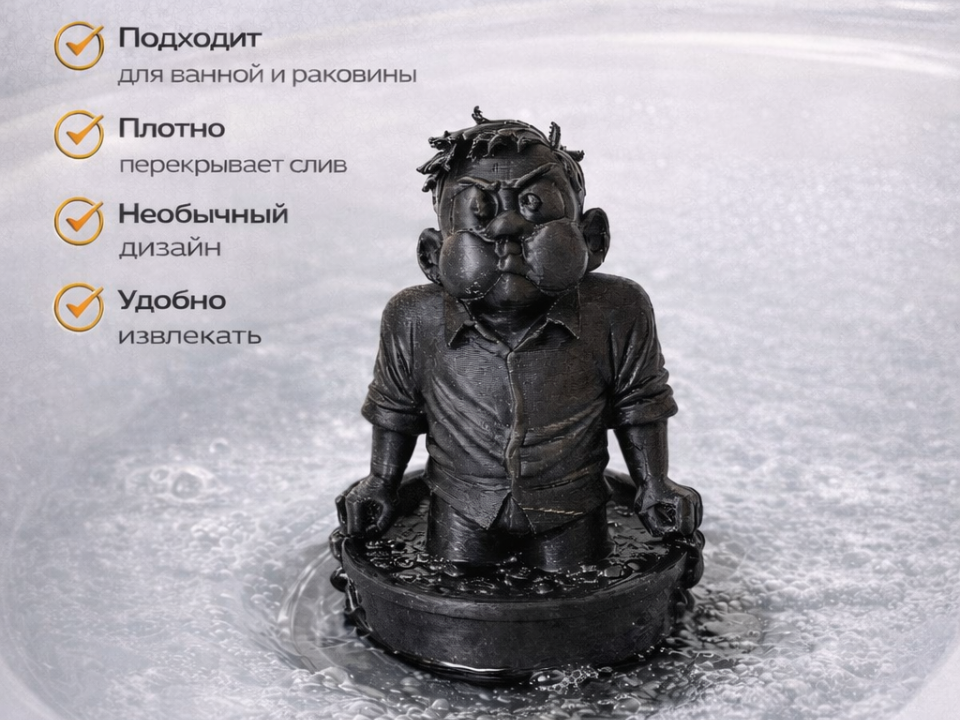 Заглушка для ванной и раковины.