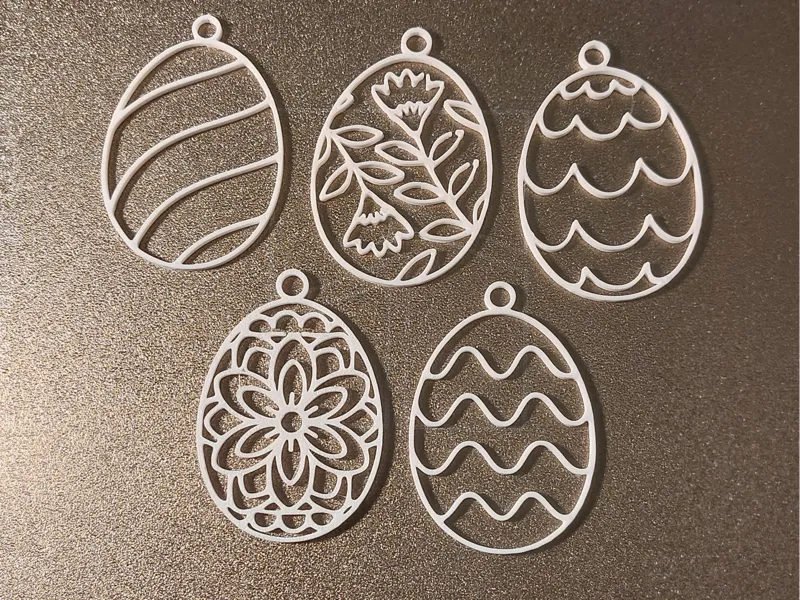 Easter egg hangers decoration