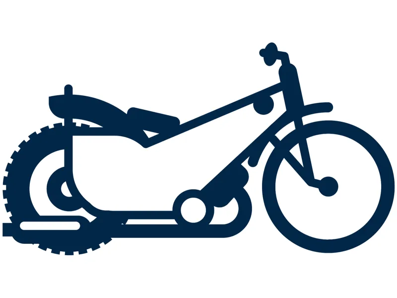 Speedway Bike Silhouette