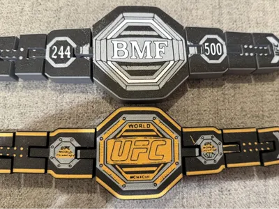 UFC/BMF World Title Belt Fidget Toys