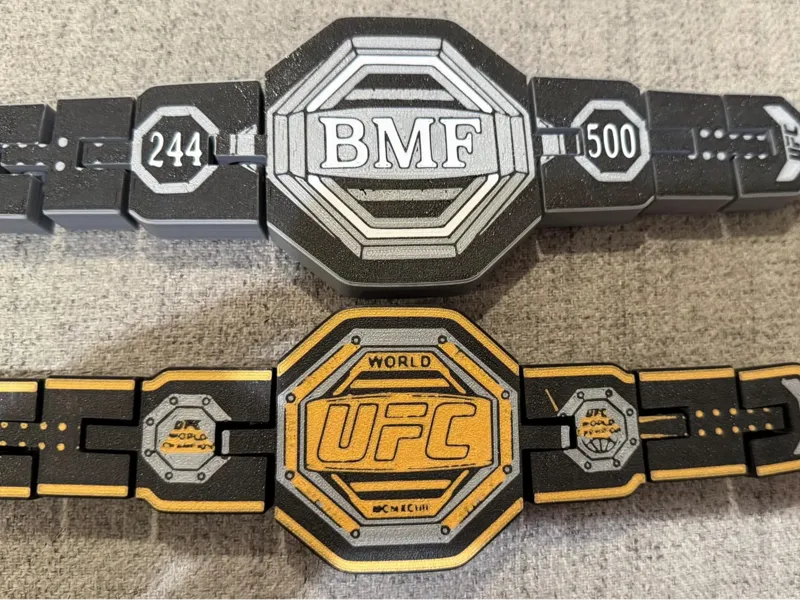 UFC/BMF World Title Belt Fidget Toys