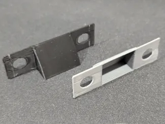 Strike plate dust cover