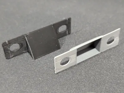 Strike plate dust cover