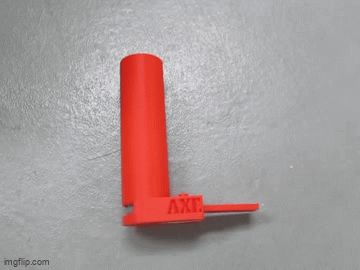 15 x 3 mm dispenser that uses Ruber bands