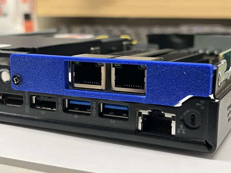 M920 M720 Slotblech für AliExpress Dual i226 NIC