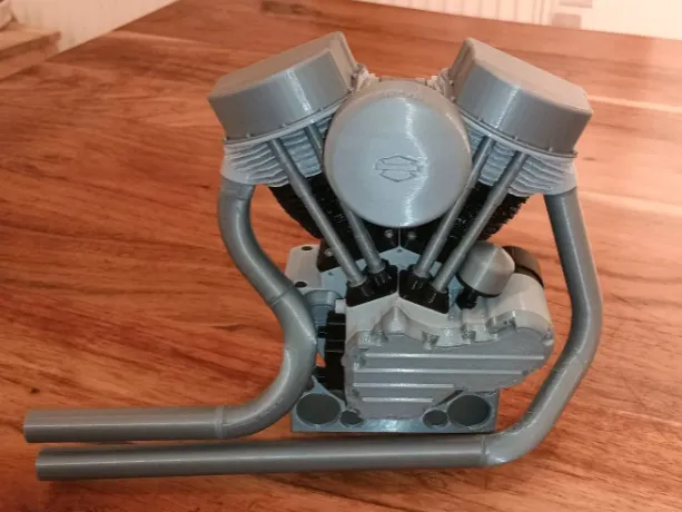 Harley davidson 1953 Panhead engine