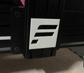 Sim Rigid Logo Fanatec Logo Sim-Rig Aluminum Rig with Clip Mount by korschi - MakerWorld