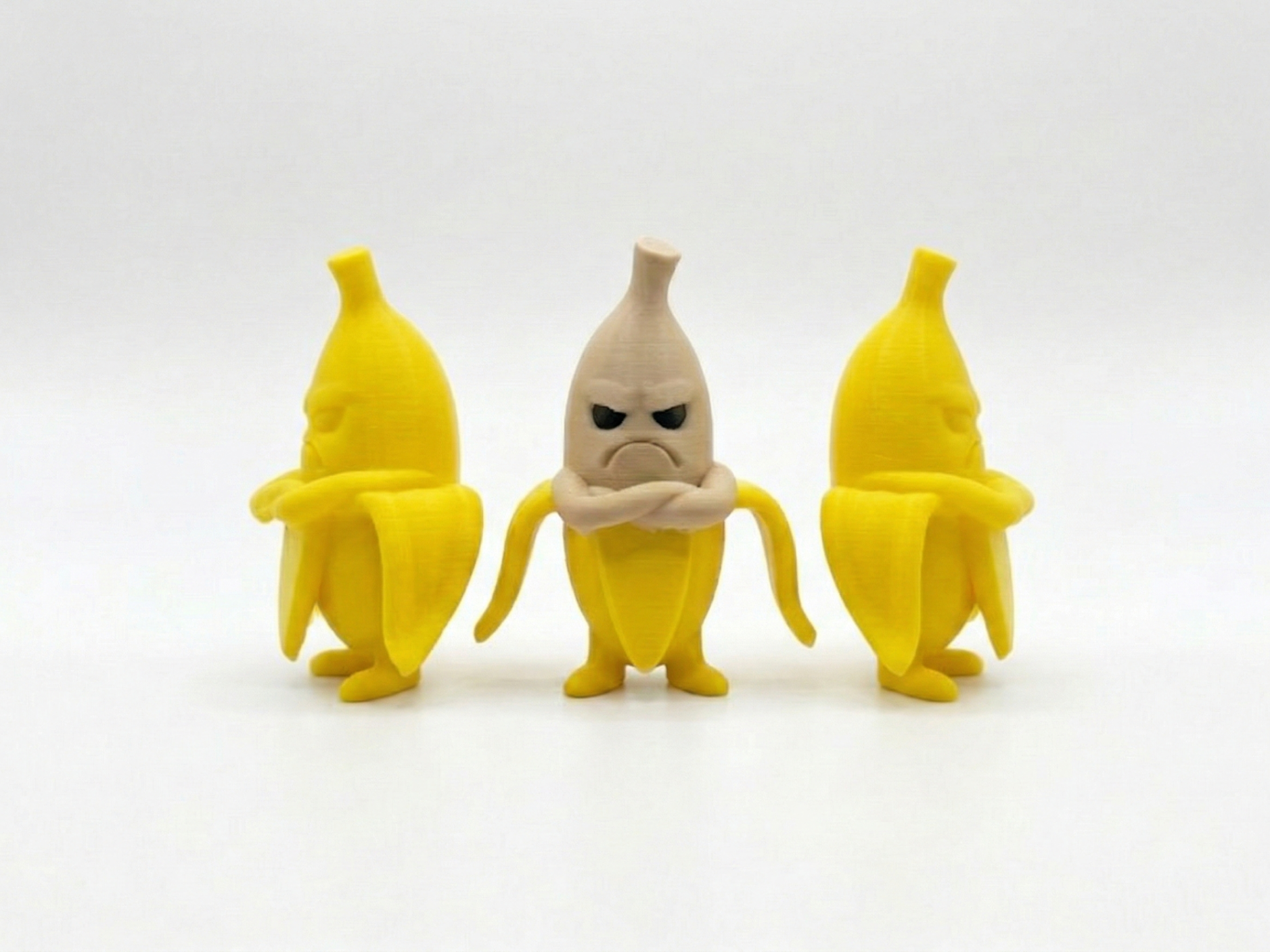 Angry Banana - Also keychain