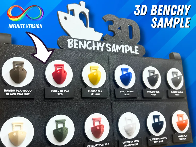 3D Benchy modular Sampler