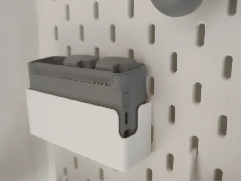 DJI mini battery holder for Ikea Skadis 