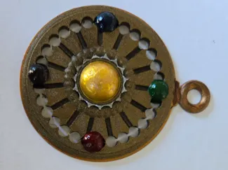 Medallion Necklace Key