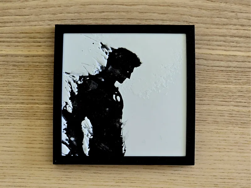 Green Lantern Silhouette - HueForge