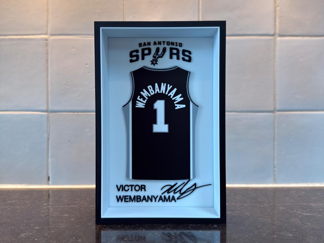Victor Wembanyama San Antonio Spurs - Jersey Frame