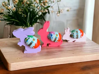 Easter Bunnies - Chocolate Egg Holder