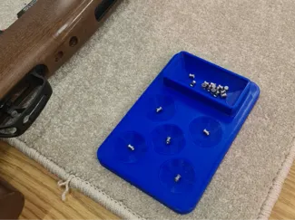 Air Rifle Pellet Tournament Tray