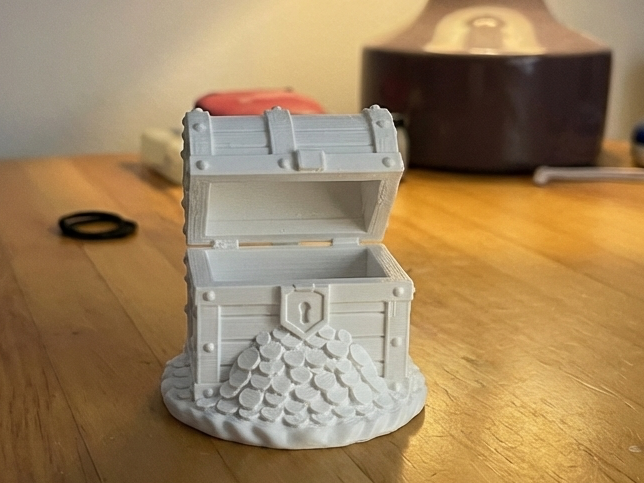 Treasure Chest Dice Box