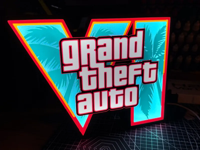 GTA VI inspired Lightbox