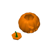 Citrouille d'Halloween effrayante — photo 3