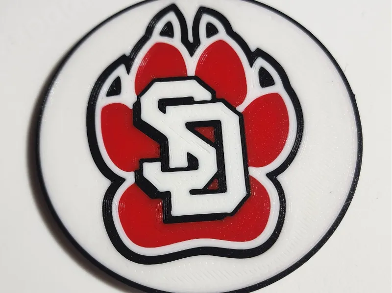 USD Coyotes Coaster
