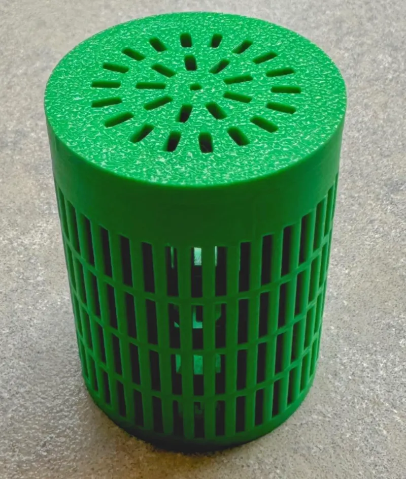 In-spool Desiccant Tube With Screw Lid