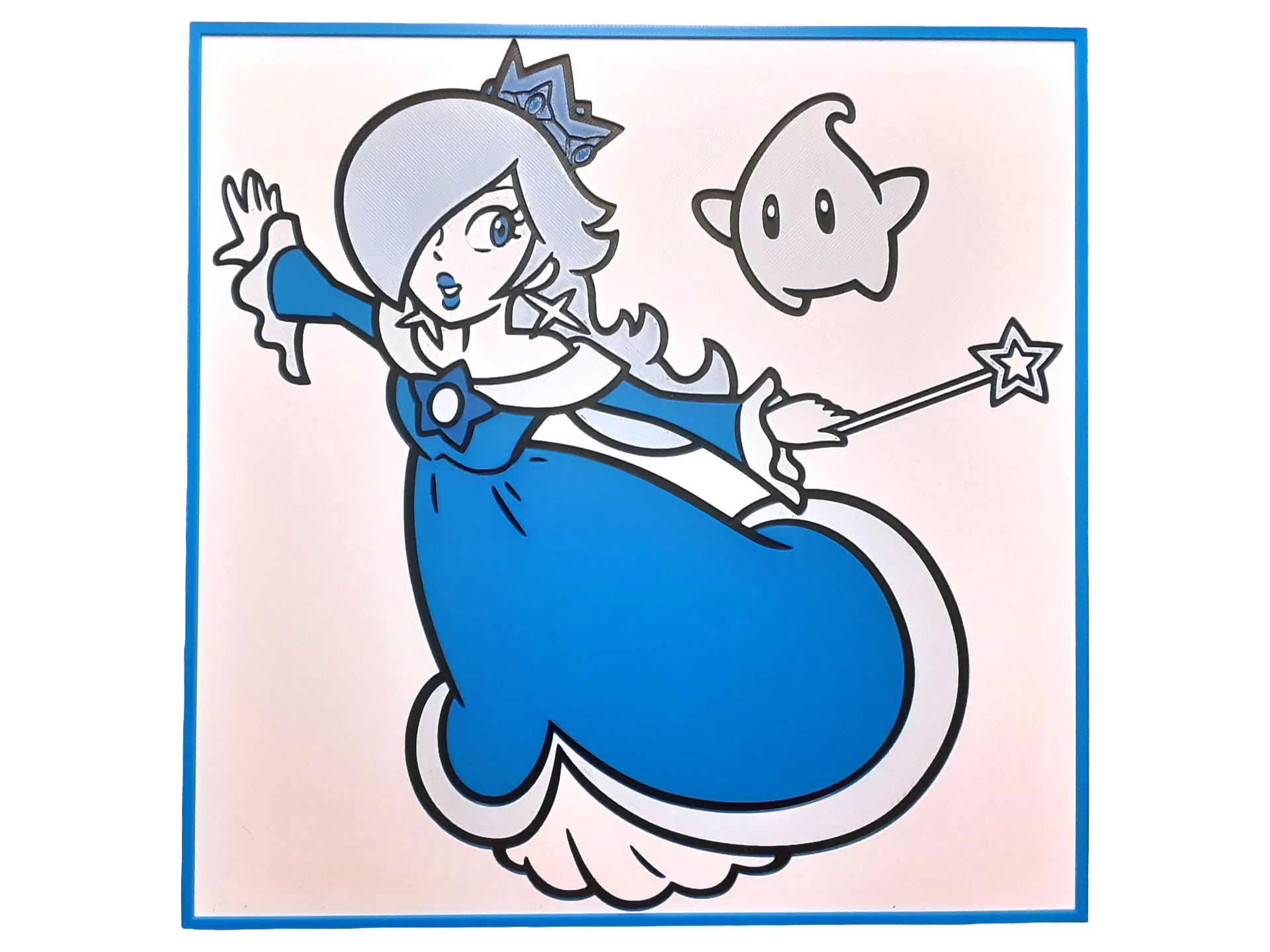 Rosalina Hueforge Super Mario Galaxy Princess Blue
