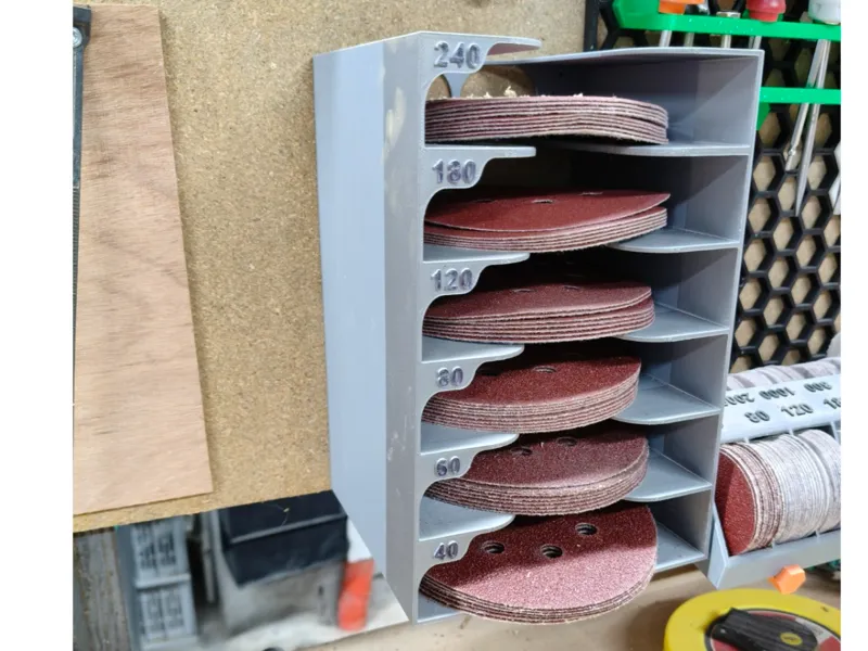 Orbital Sander Sandpaper Holder