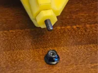 Hex adapter 4 on one plate - printed one by one