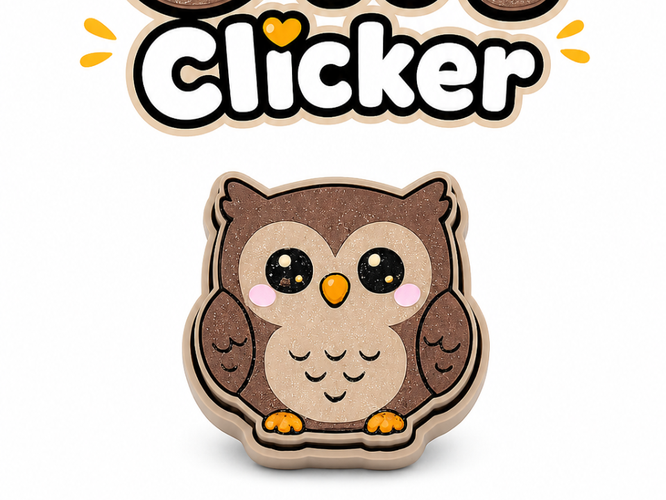 Cute Owl clicker 