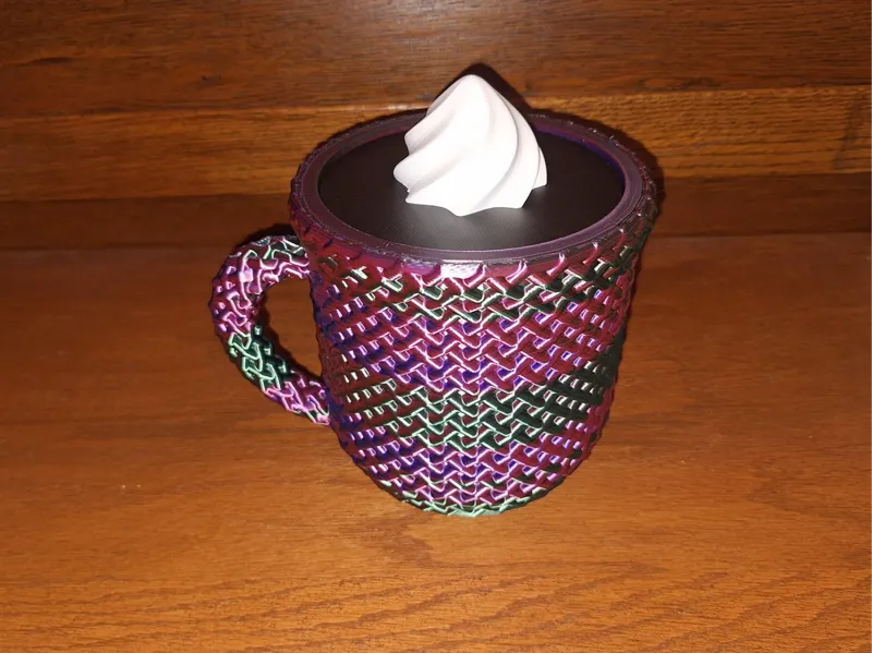 Woven Coffee Cup Candy Dish
