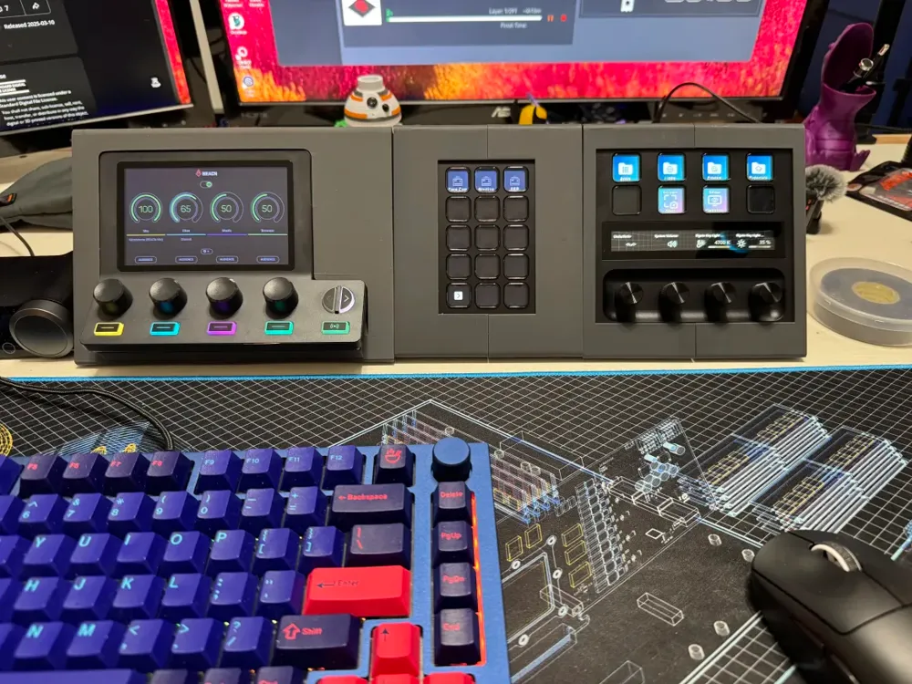 Pro Streamer BEACN MIX CREATE Control Panel - Free 3D Print Model