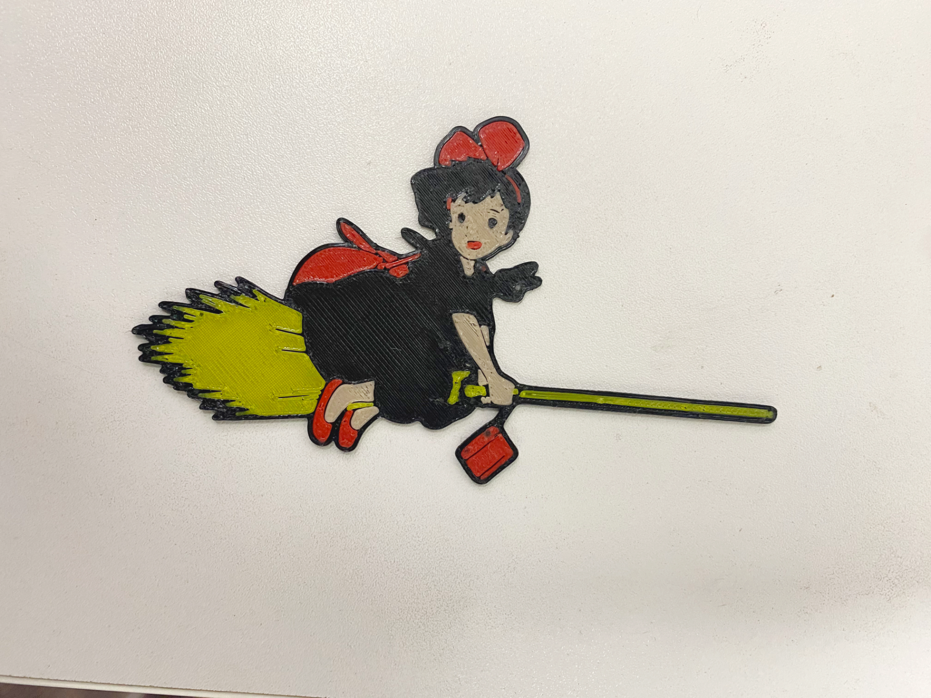 Miniatura 2 do modelo 3D 魔女宅急便-琪琪--飞行