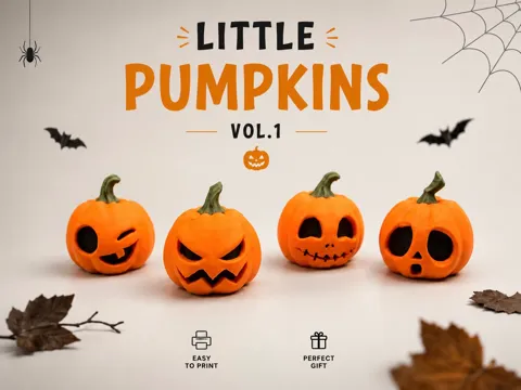 Adorno temático: Little Pumpkins vol.1 — referencia de MakerWorld