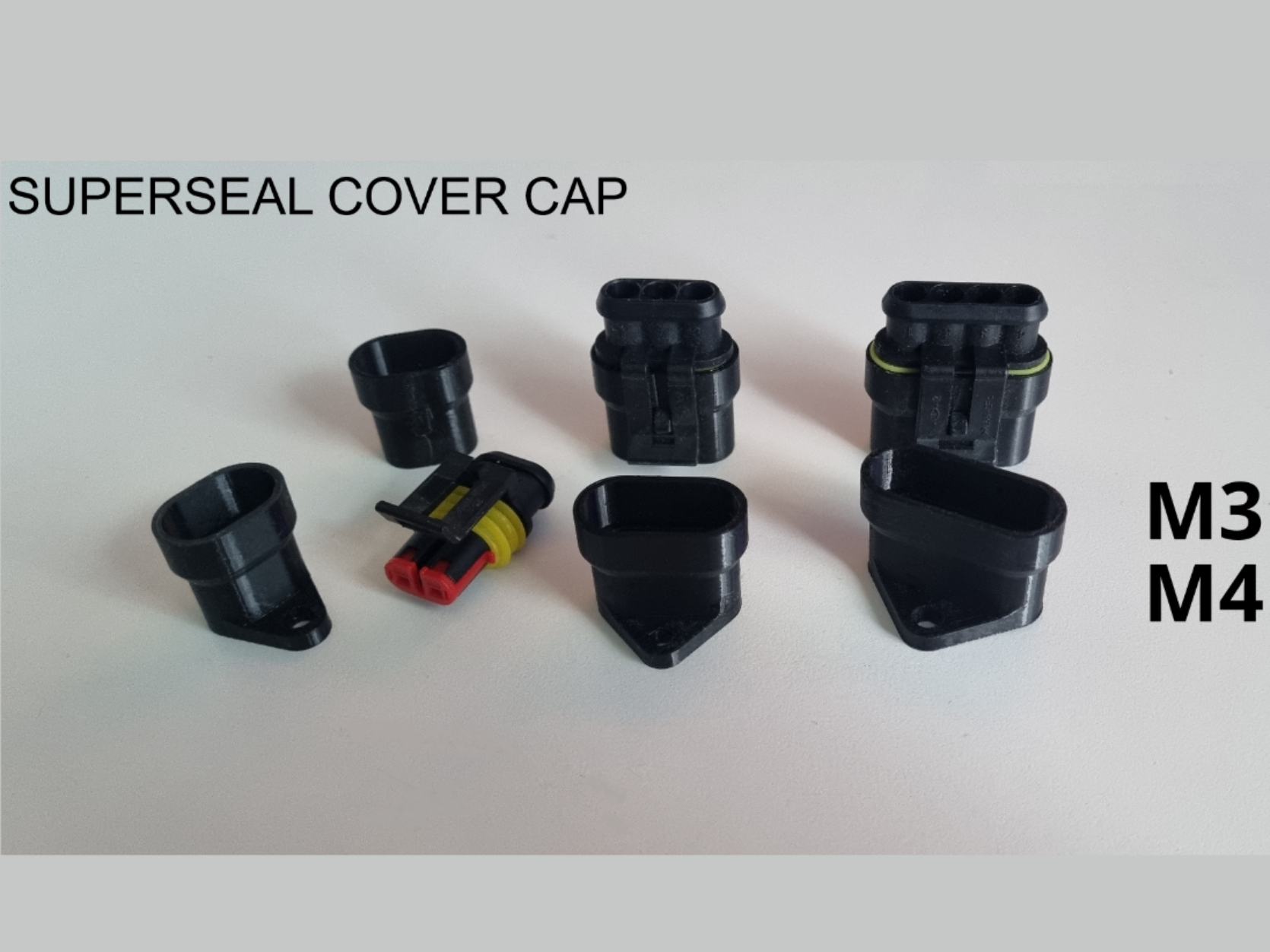 AMP Superseal 1.5 Female Waterproof Cover&Plug