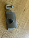 Catch for flat bolt