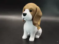 Figurine de beagle aux grandes oreilles — photo 3