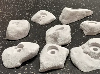 Realistic Rock Climbing Holds 